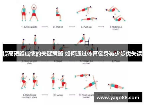 提高短跑成绩的关键策略 如何通过体育健身减少步伐失误